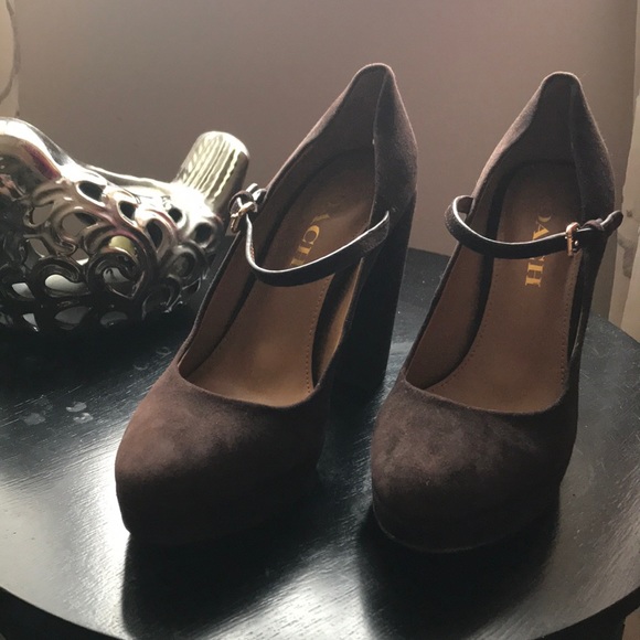 Coach | Shoes | Coach Goldie Mary Jane Platform Pump | Poshmark